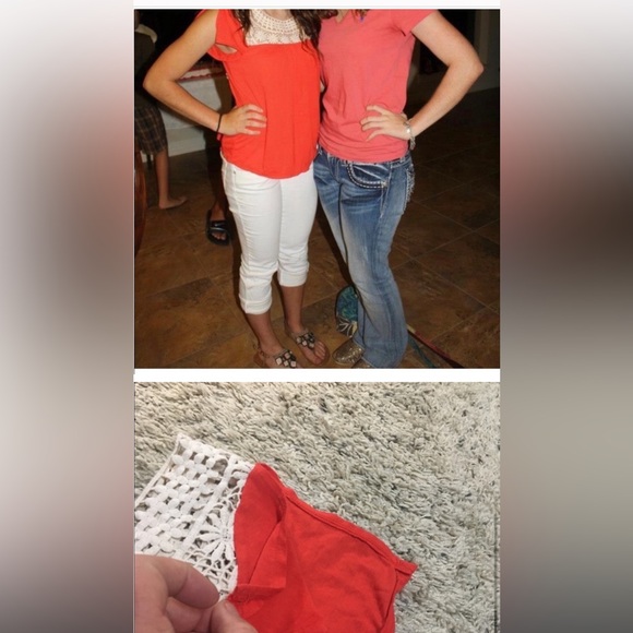 Free! American Eagle top with split sleeve - Picture 11 of 12